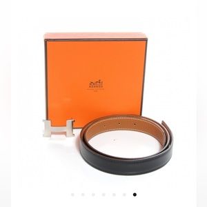 Hermes Box Togo Reversible Constance 24mm H Belt 70